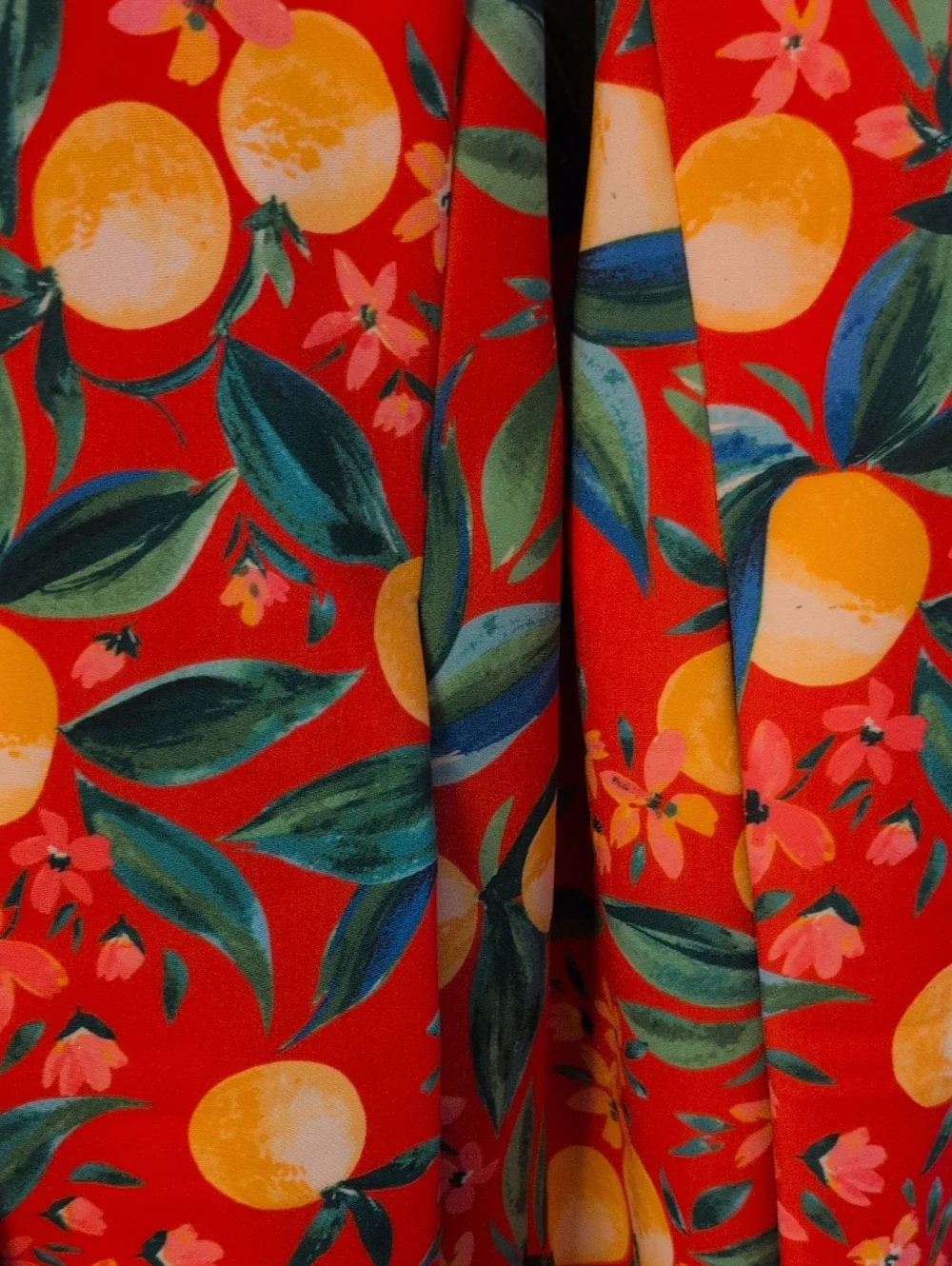 NWT Vince Camuto Dress with Citrus Print - Picture 3 of 14